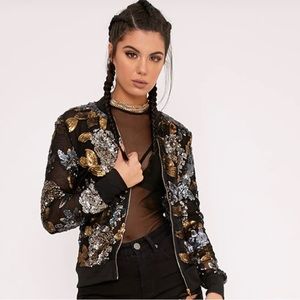 Sequin jacket